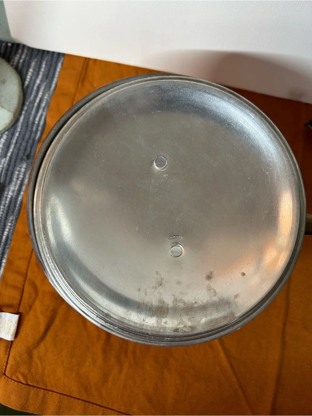 Copral Copper & Brass 6” Saucepan with Lid. Made in Portugal.